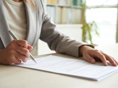 Feuille d’émargement papier signée manuellement lors d’une formation